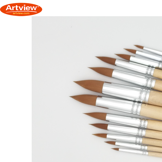 Brown Synthetic Brush